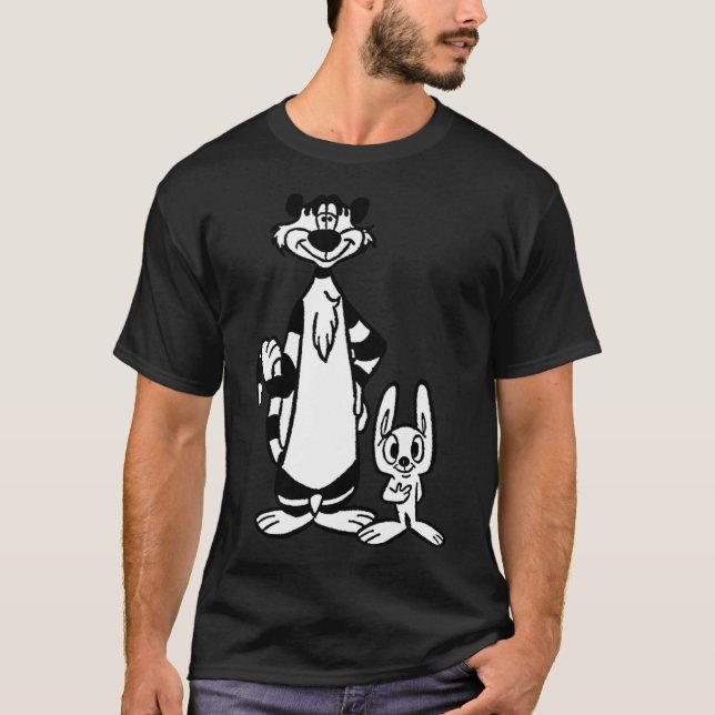 Aventures Crusader Rabbit classique T-shirt (Devant)