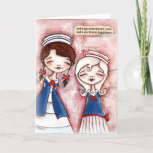 Aventures partagées - Carte d'anniversaire