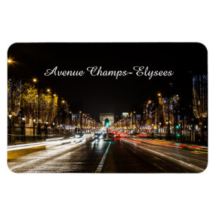 Avenue Champs-Elysees Magnet