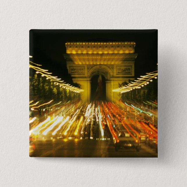 Avenue des Champs-Elysees, Arch of Triumph, Button (Vorderseite)