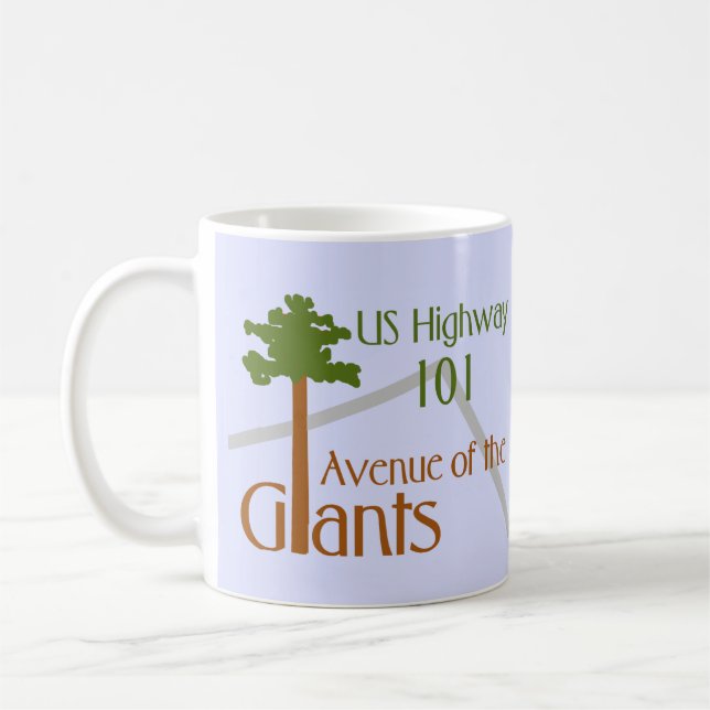 Avenue des Géants Café Mug (Gauche)