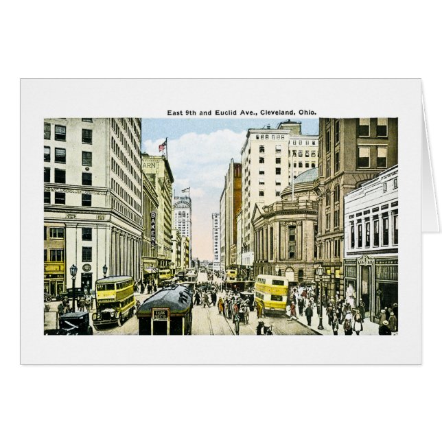 Avenue est 9ème et d'Euclid, Cleveland, Ohio (Devant horizontal)