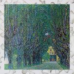 Avenue in Schloss Kammer Park bei Gustav Klimt<br><div class="desc">Die Avenue im Schloss Kammer Park (1912) von Gustav Klimt ist ein Vintages Viktorianisches Kunstsymbolismus der Zeit. Von außen hat man einen Ausblick auf das Schloss am Ende einer langen, von Bäumen gesäumten Straße, die von schönen Frühlingsgärten umgeben ist. Schloss Kammer ist ein Schloss umgeben vom Attersee in Oberösterreich und...</div>