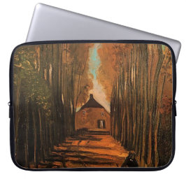 Avenue of Poplars im Herbst, Vincent van Gogh. Laptopschutzhülle