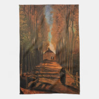 Avenue of Poplars im Herbst von Vincent van Gogh