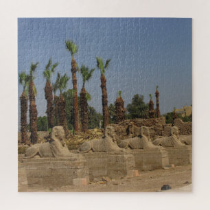Avenue of Sphinxes - Ancient Egypt Jigsaw Puzzle