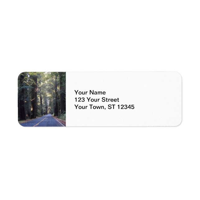 Avenue of the Giants - Humboldt Redwoods Staat Par (Vorne)