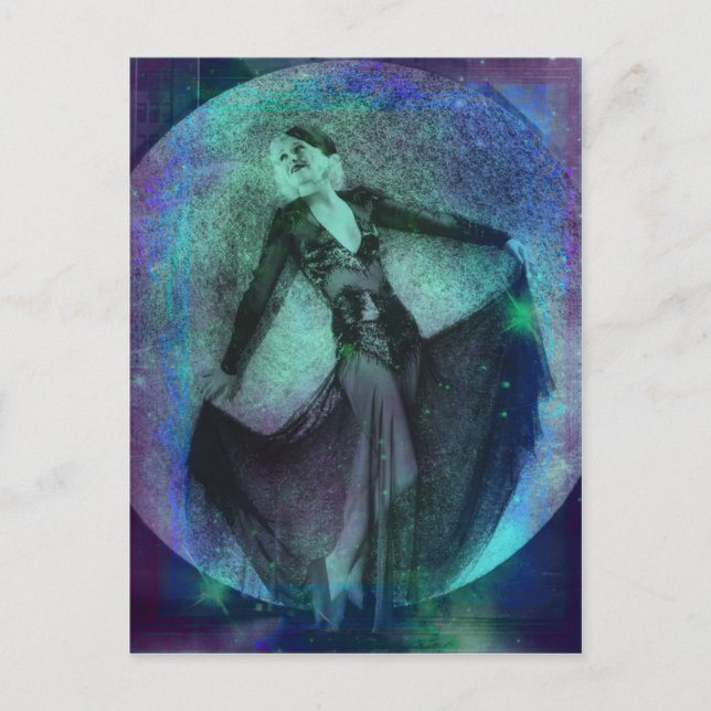 Averill - Blue Green Dream Postcard Postkarte (Vorderseite)