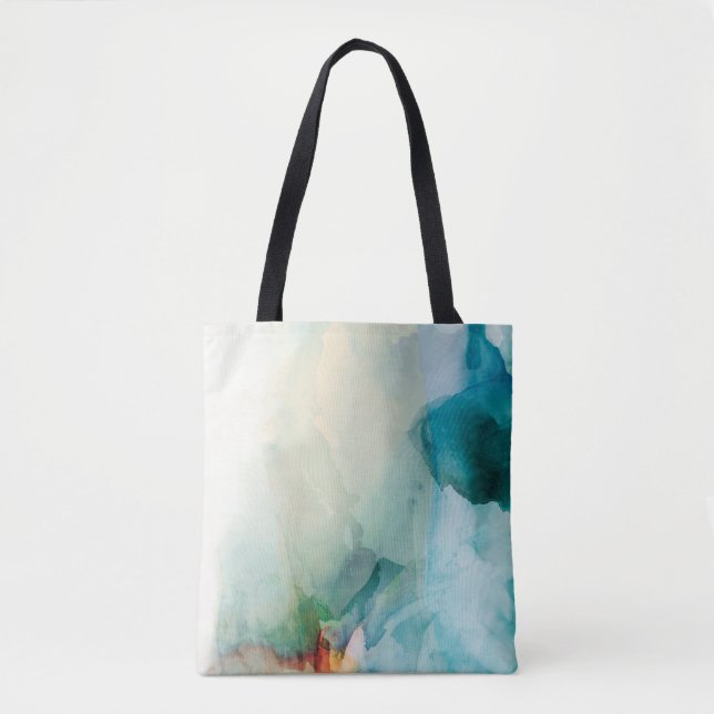 Aversion - Blue Watercolor Tasche (Vorderseite)