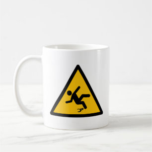 Avertissement Banana Peel Slippere Coffee Mug