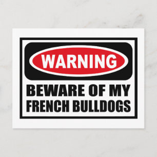 Avertissement CARTE POSTALE Méfiez-vous de mes bou