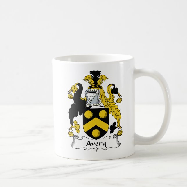 Avery Familienwappen Kaffeetasse (Rechts)