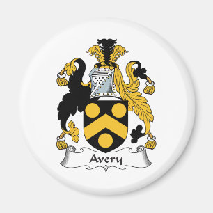 Avery Familienwappen Magnet