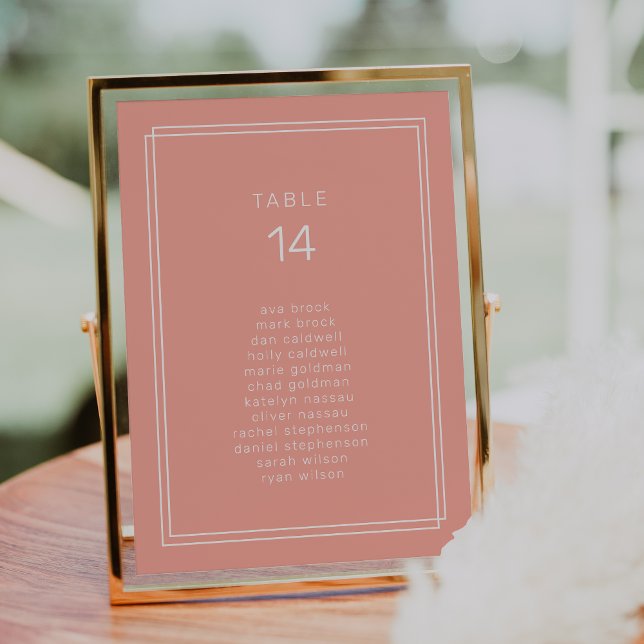 AVERY Minimal Blush Wedding Chart Cards (AVERY Minimal Blush Wedding Seating Chart Cards)