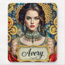 AVERY ~ Schöne Frau ~ Mousepad