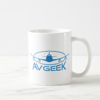 AvGeek Kleid Kaffeetasse