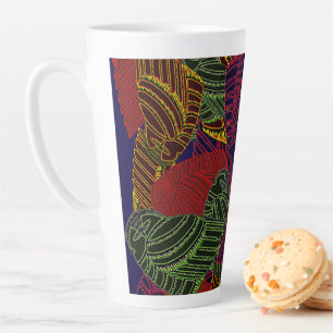 AVIAN ART DECO Latte Tasse