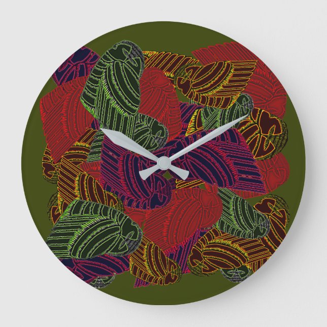 AVIAN ART DECO Uhr (Vorderseite)