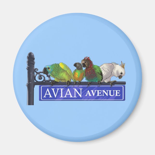 Avian Avenue Magnete Magnet (Vorne)