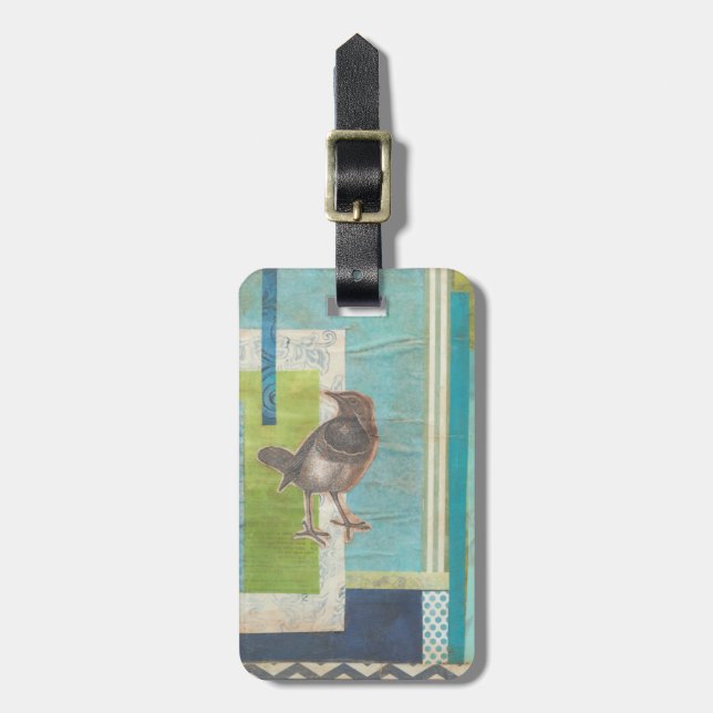 Avian Scrapbook I Gepäckanhänger (Vorderseite vertikal)