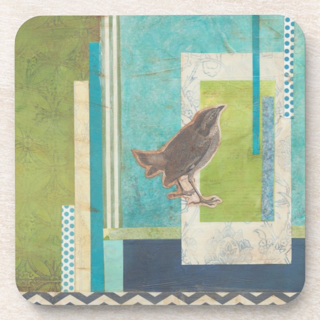 Avian Scrapbook II Getränkeuntersetzer (Vorderseite)