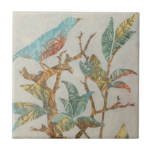 Aviary-Collage I Fliese