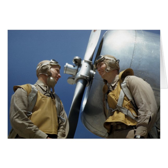 Aviateurs du Corps maritime de 2ème guerre mondial (Devant horizontal)