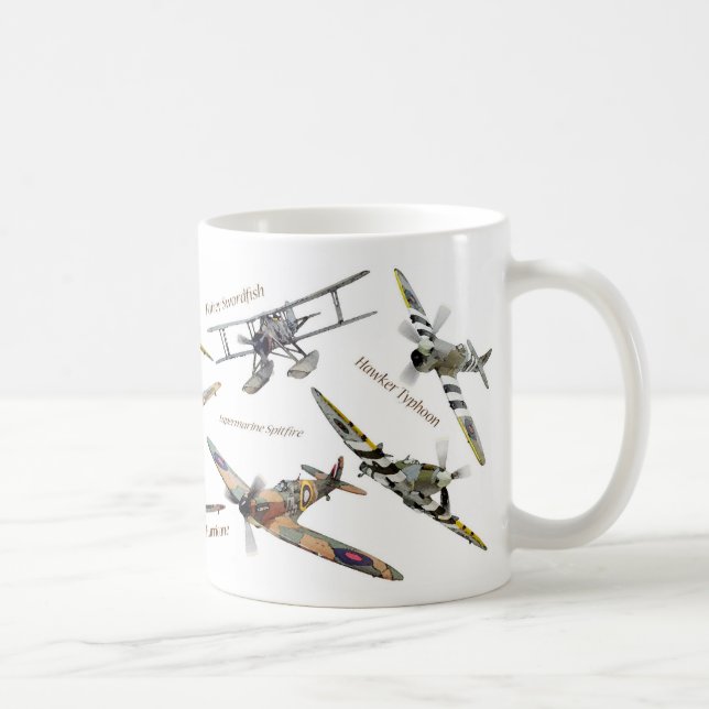 Aviation Art mug "A British fighters" (Droite)