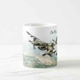 Aviation Art Mug "De Havilland Mosquito" Kaffeetasse