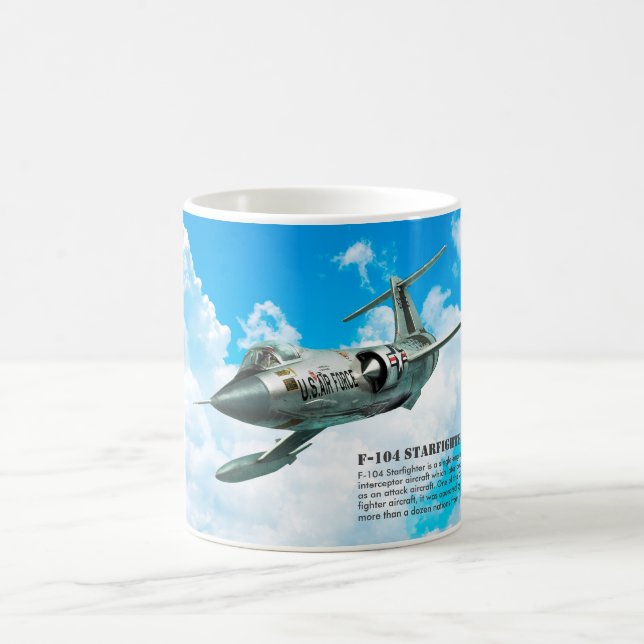 Aviation Art Mug "F-104 Starfighter" (Centre)