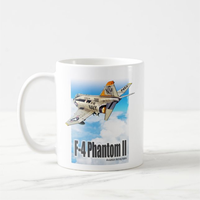 Aviation Art Mug "F-4 Phantom II" Kaffeetasse (Links)