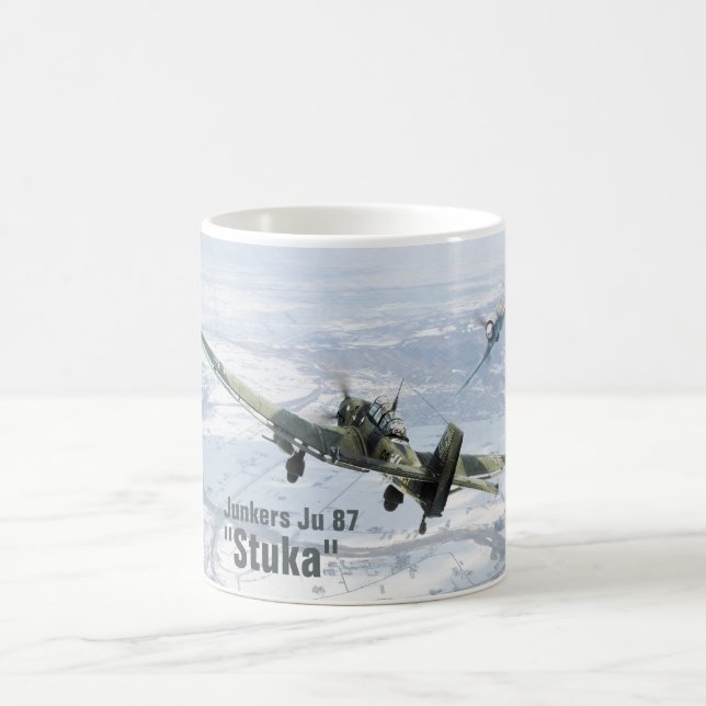 Aviation Art Mug " Junkers Ju 87 Stuka " (Centre)
