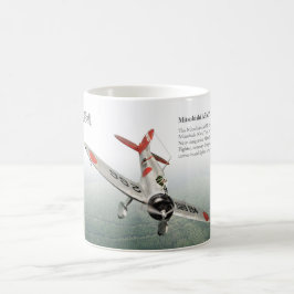 Aviation Art Mug "Mitsubishi A5M Claude" Kaffeetasse