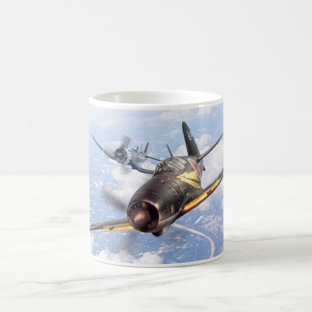 Aviation Art mug "Mitsubishi J2M Raiden"Jack" (Centre)