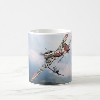 Aviation Art mug "Nakajima Ki-43 隼 Oscar" Kaffeetasse