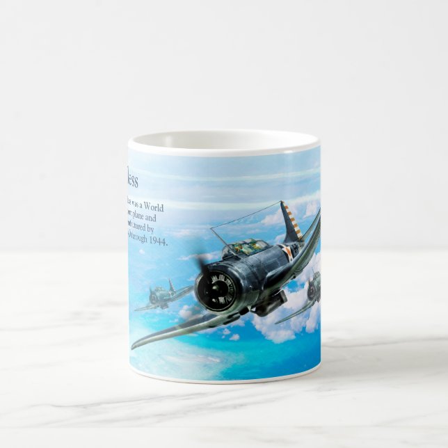 Aviation Art Mug "SBD Dauntless" (Centre)