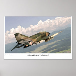 Aviation Art Poster "F-4 Phantom II"