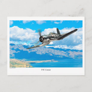 Aviation Art Postkarte "F4U Corsair"