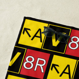 Aviator - AV8R - Strandtuch