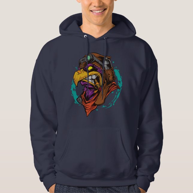 Aviator Eagle Hoodie (Vorderseite)