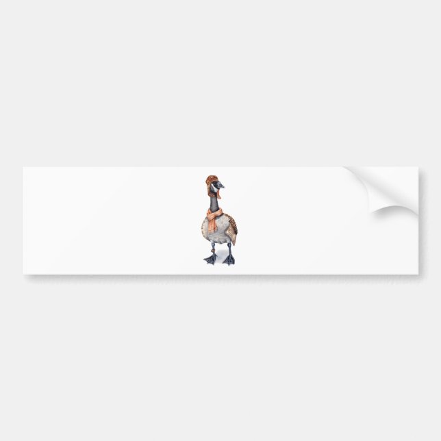 Aviator Goose Autoaufkleber (Vorne)