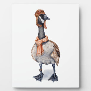 Aviator Goose Fotoplatte