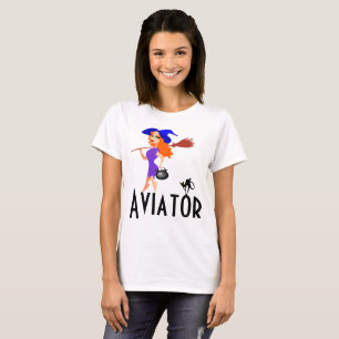 Aviator komisch anpassbar T-Shirt