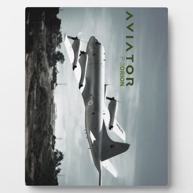 Aviator P3 Orion-Flugzeug Fotoplatte (Vorderseite)