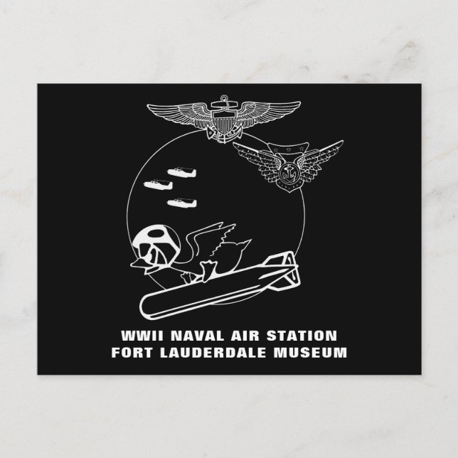 Aviator Torpedo Duck Postkarte (Vorderseite)