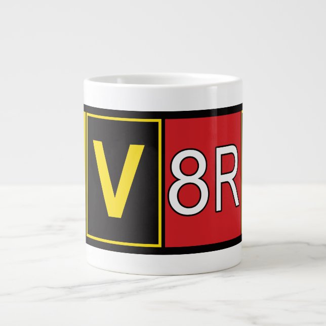 Aviatrix - AV8RX - Jumbo-Tasse (Vorderseite)