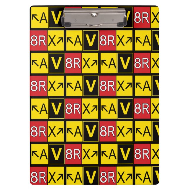 Aviatrix - AV8RX - Klemmbrett (Vorderseite)