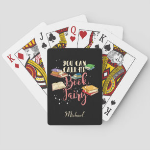 Avid Reader, den Sie mir buchen können Nerd Spielkarten