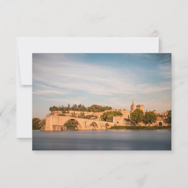 Avignon Bridge France Card (Vorderseite)