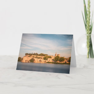Avignon Bridge Frankreich Karte